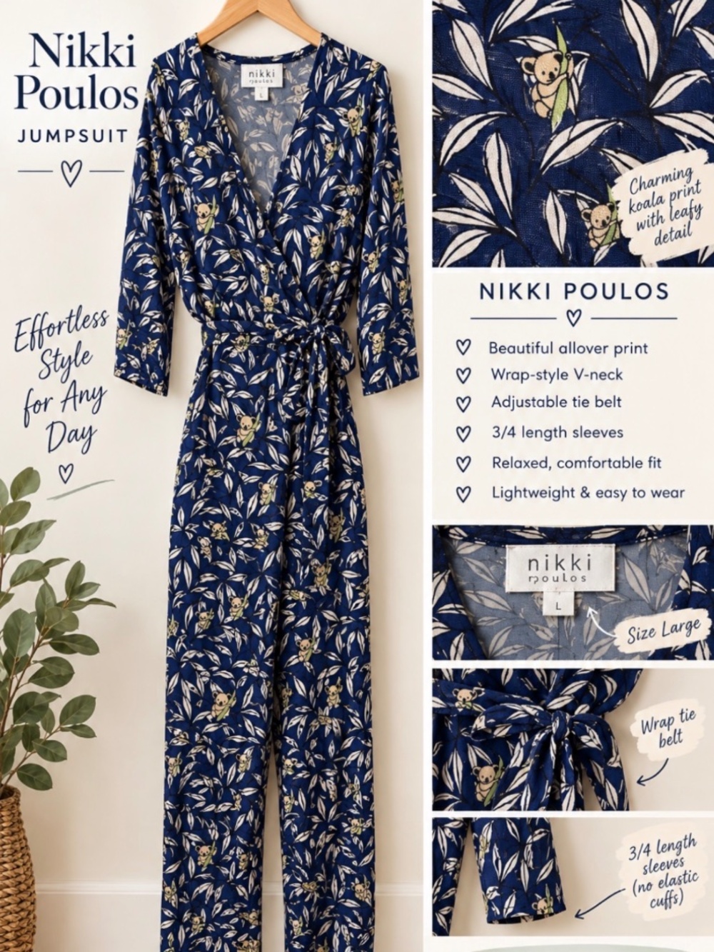 Nikki Poulos jumpsuit